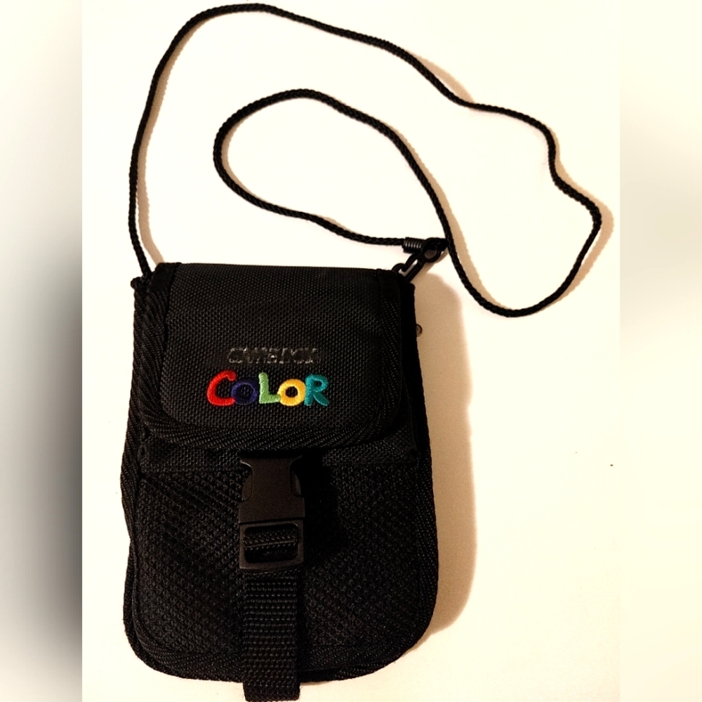 VINTAGE 90's Nintendo Gameboy Color Carrying Case with strap multiple pockets 🔥